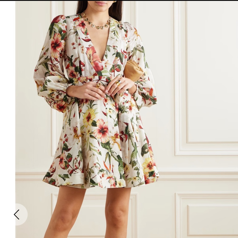 Zimmermann Lexi wrap dress